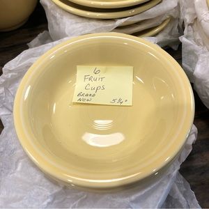 Fiestaware Fruit cups